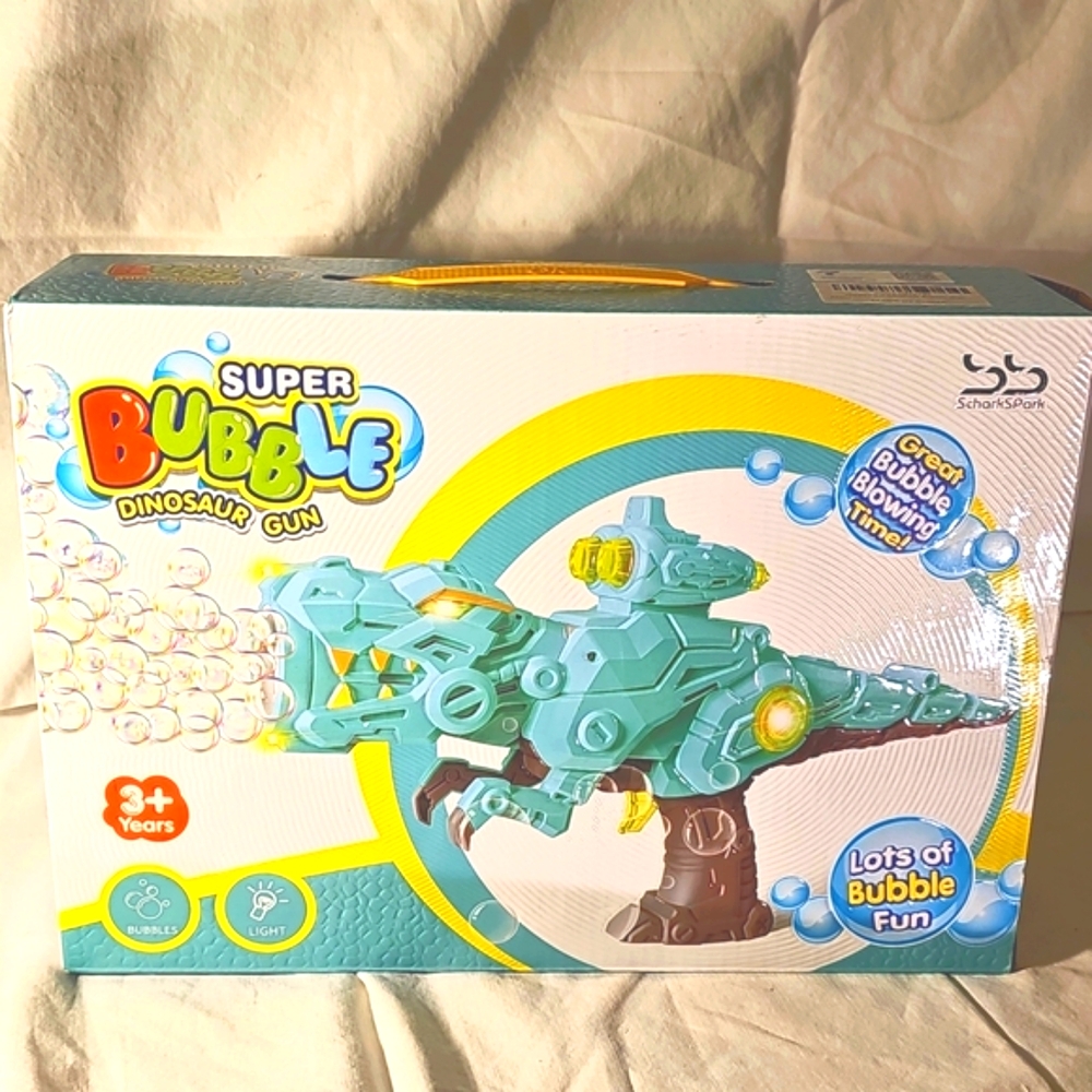 ScharkSpark Bubble Gun (New- Sealed)